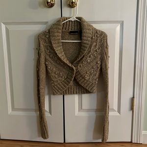 DKNY cropped Cardigan